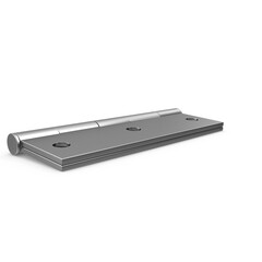 Metal Door Hinge Isolated on Transparent Background