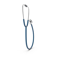 Medical Stethoscope Isolated on Transparent Background