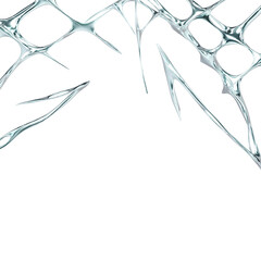 Y2k Silver Chrome Border Frame Neotrbal