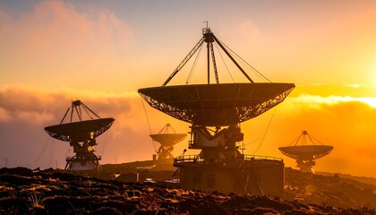 Radio Telescope Array at Sunset Observation and Technology