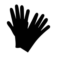Black gloves winter gloves hand protection cold weather gear fashion accessory warm gloves apparel item