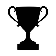 Download high quality vector graphic of a trophy cup icon for winning and achievement designs, vector