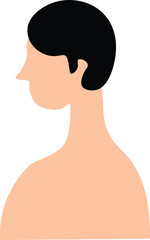 Simple Side Profile of a Person