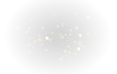 Magical Glitter Dust png with Light Particles