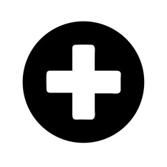 Obraz premium medical cross icon