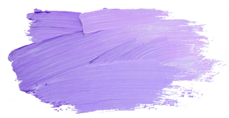 Purple paint smear on black background