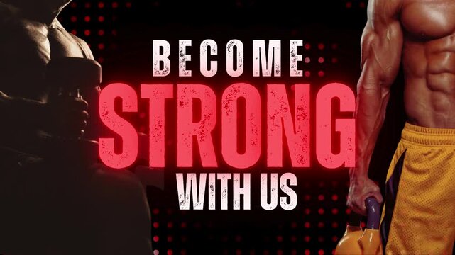 Fitness 4k video. For advertising on social media , youtube thumbnail .