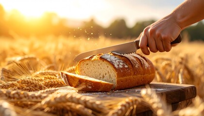 Bakery Chef Preparing Loaf