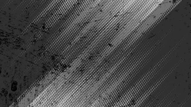 Grunge Texture Background Loop, Grunge Halftone Texture 4K Loop