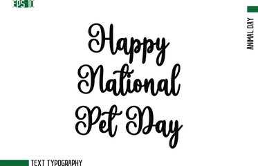 Happy National Pet Day.eps