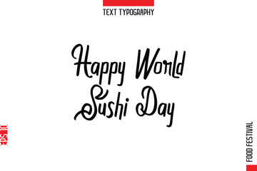 Happy World Sushi Day z.eps