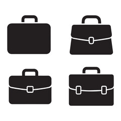 bbriefcases Silhouette Vector Illustration for  Design
