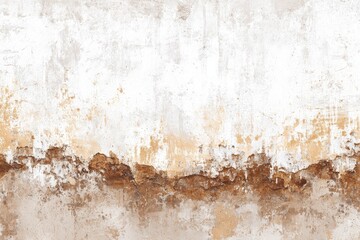 Fototapeta premium Aged, weathered wall texture with a gradient of beige and brown