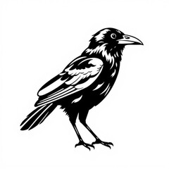 Black Crow Animal Icon