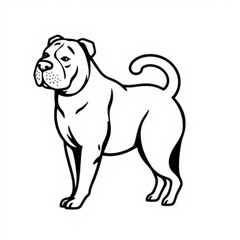 Chinese Shar-Pei Animal Icon