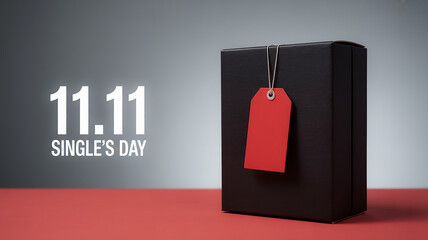 11.11 sale background generative ai