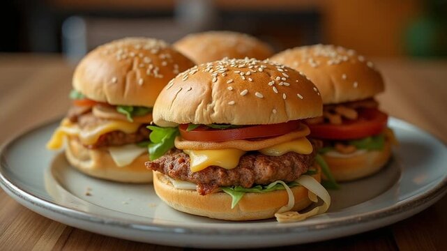  Cemitas served authentically on a plate
