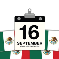Mexico Independence Day Small Wall Calendar