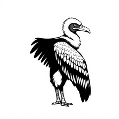 Cinereous Vulture Animal Icon