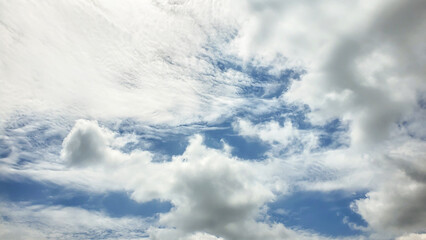 Obraz premium blue sky with clouds