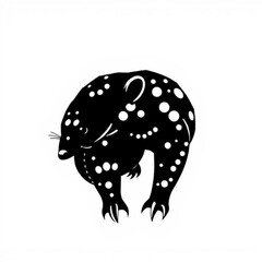 Common Spotted Cuscus Animal Illustration