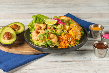Crispy Delights & Fresh Sides Platter