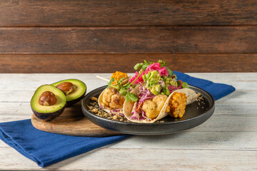 Tasty Taco Feast With Guacamole & Toppings