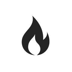 vector illustration of a fire