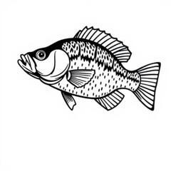 Crappie Fish Icon
