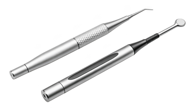 different style Dental calculus remover electric teeth cleaner tartar scraper tool isolated on transparent