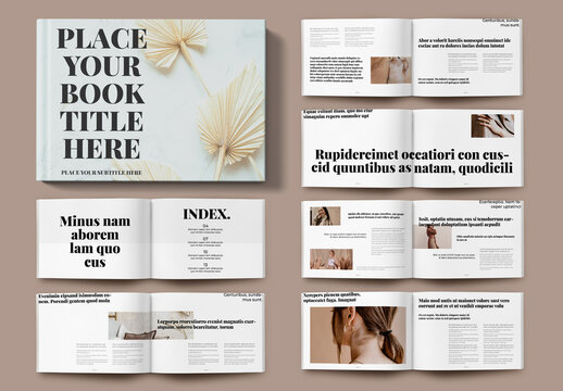 Book Layout Landscape