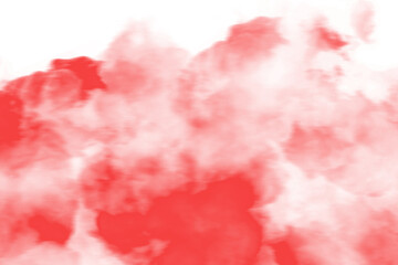 Fiery abstract intense crimson and scarlet hues blend in a dynamic energetic composition evoking passion and heat