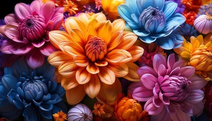 Obraz premium colorful flowers