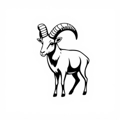 Bighorn Sheep Animal Icon