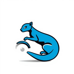 Blue Racer Animal Icon