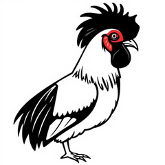Booted Bantam Animal Icon