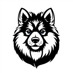 Borkie Animal Black Icon