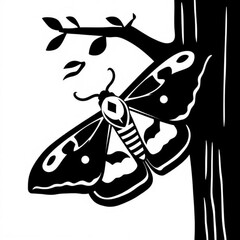Box Tree Moth Animal Icon