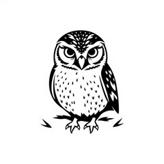 Burrowing Owl Animal Icon