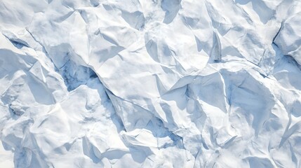 Obraz premium Photograph of icy ridges and textures, showcasing glacial formations in a cool blue tone.
