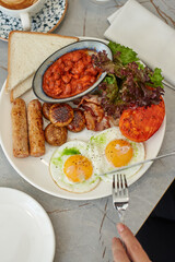 grilled chicken with vegetables