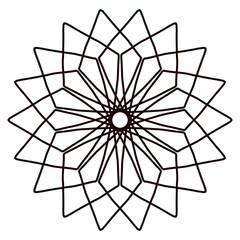 Obraz premium vector illustration of a flower