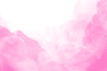 Fototapeta premium Abstract swirling magenta and black smoke or ink in a dark ethereal and moody atmospheric composition