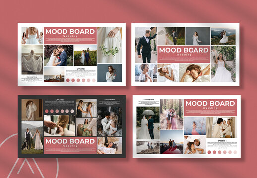 Weddin gMood Board Template
