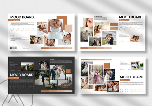 Wedding Mood Board Layout