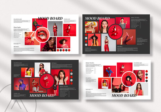 Fashion Mood Board Template