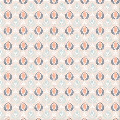 seamless geometric pattern with circles