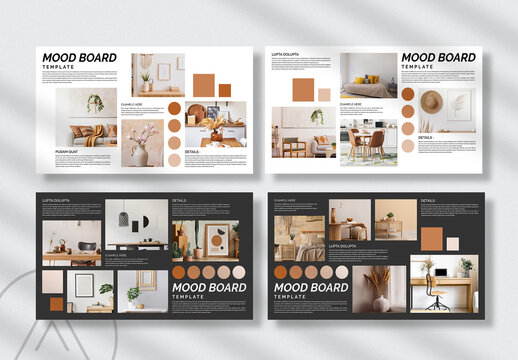 Minimal Mood Board Template