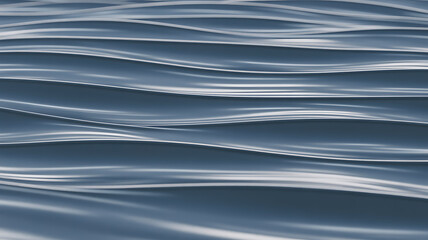 Rippled water surface, smooth dark gray waves.
