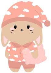 동물토끼(잠옷졸림) (2) © Fox